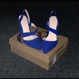 Cobalt Blue Heels